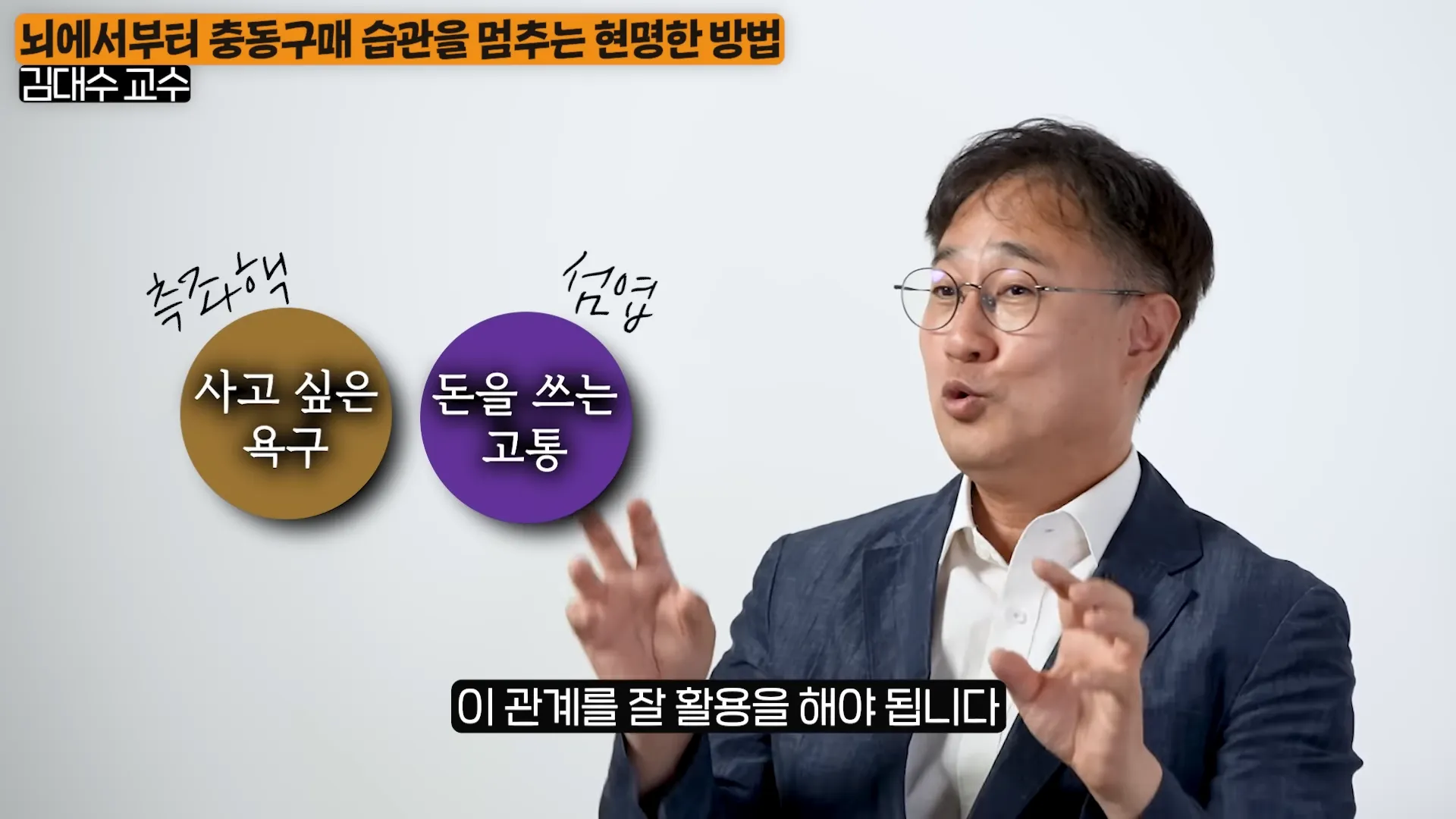 뇌과학적으로 고소득층 사람들은 물건보다 ',이것',에 집착합니다. (김대수 교수 2부) 4-56 screenshot.webp